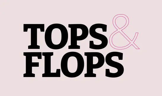 Schriftzug „Tops & Flops“ zur Übersicht der stärksten und schwächsten Aktien der Börsenwoche 29